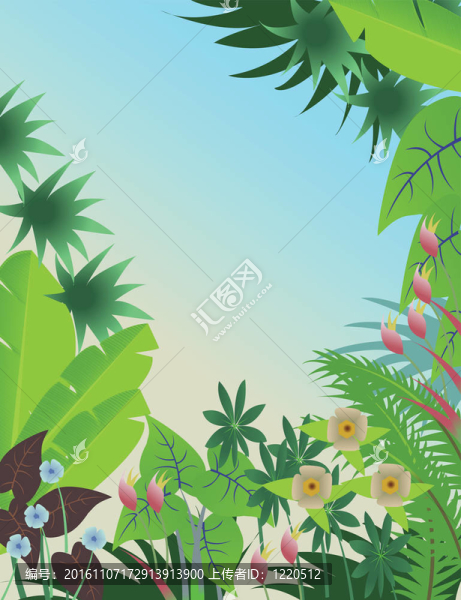 熱帶森林背景