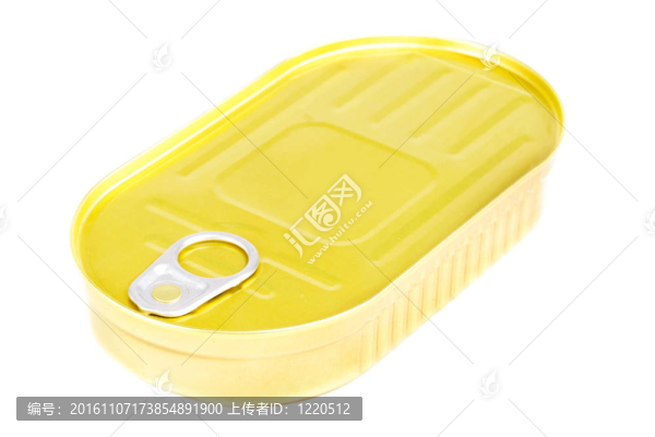 封閉可以沙丁油魚油白色隔離