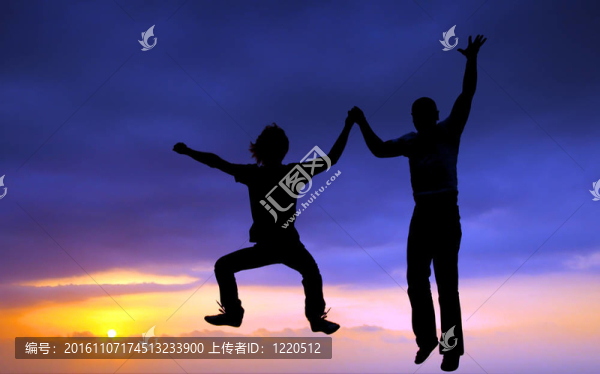 兩個(gè)快樂的運(yùn)動員