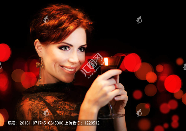 美麗的女性聚會慶祝的節(jié)日；