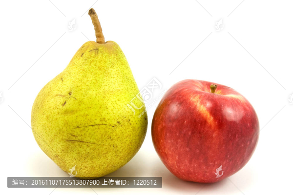 青梨和紅蘋果