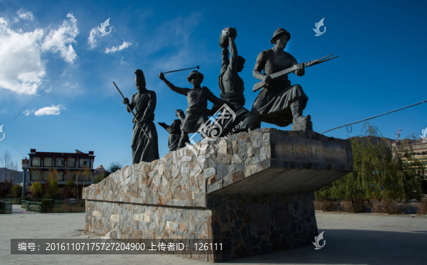 江孜抗英紀(jì)念雕塑