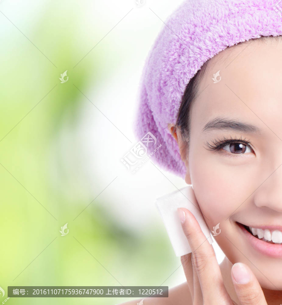卸妝卸妝小女孩卸妝