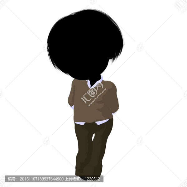 小企業(yè)女孩插畫