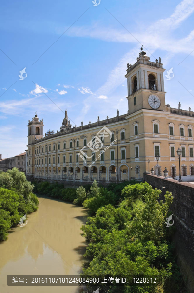 科洛爾諾的皇家宮殿。Emilia,Romagna。意大利.