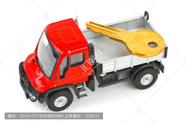 帶鑰匙的玩具車車