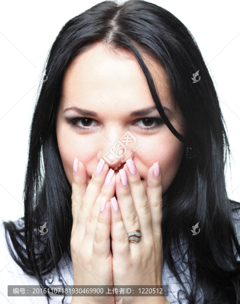 尷尬尷尬意味深長沉默漂亮女人