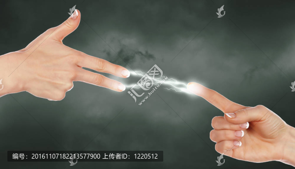 人的手接觸