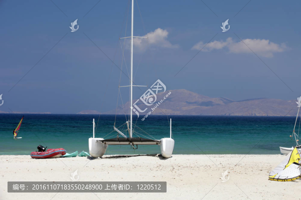 mastichari海灘在科斯島；多德卡尼斯