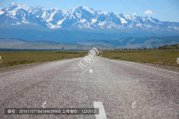 山上的路
