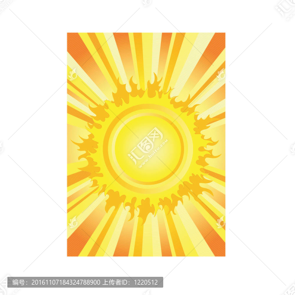 夏天炎熱的太陽(yáng)