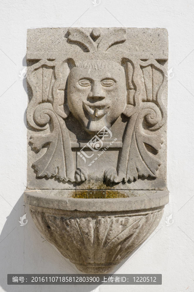 花崗巖噴泉