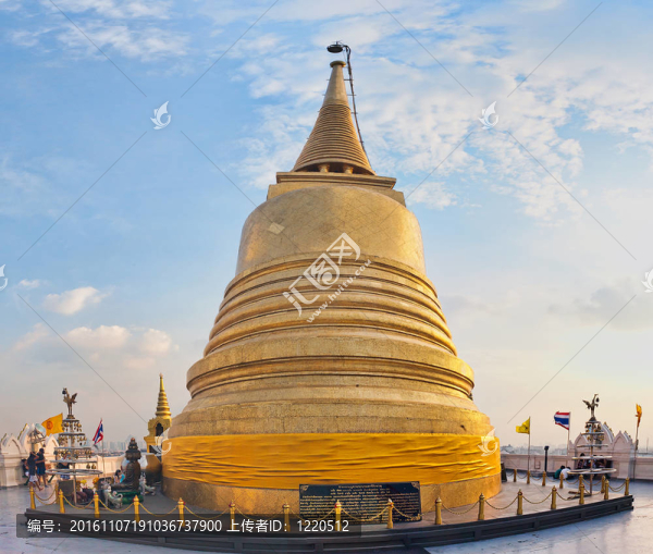 金山寺（Wat,Sakate）；曼谷；泰國(guó)