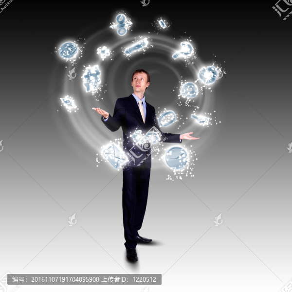 商人玩弄數(shù)字和符號