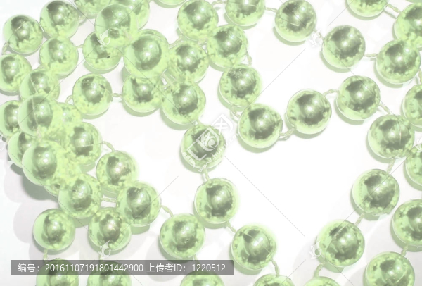 淺綠色的項鏈
