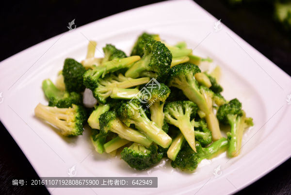 素炒西蘭花