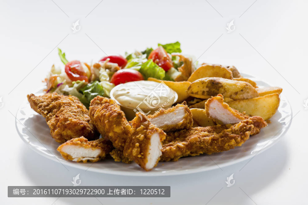 雞塊餐