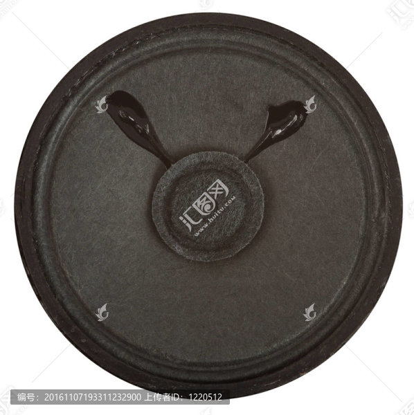 黑色的揚(yáng)聲器