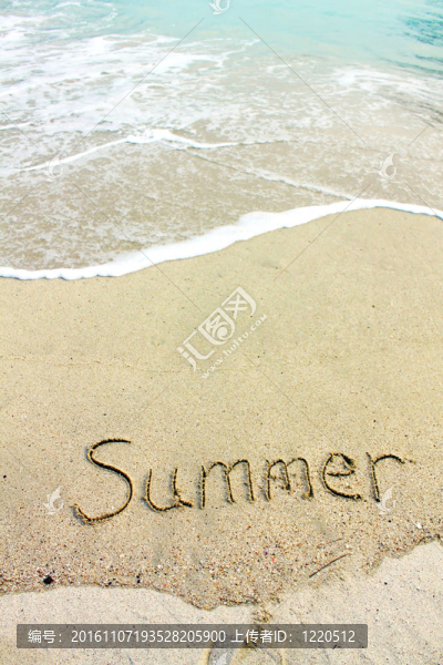 沙灘上的夏天