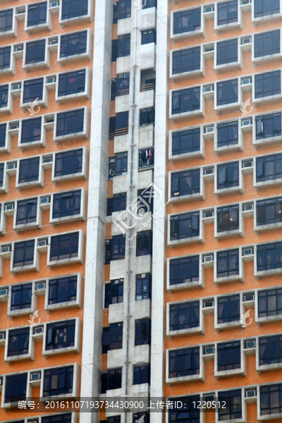 香港擁擠的住房