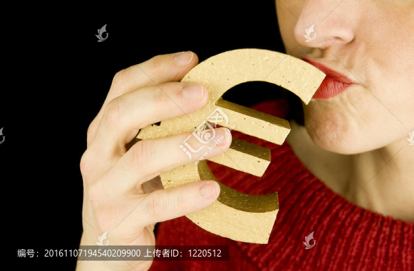 親吻一個歐元