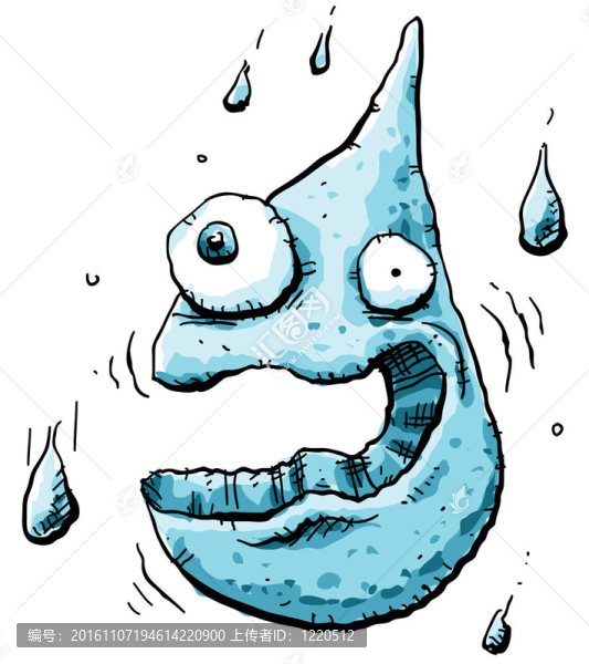 古怪的水滴