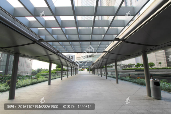 城市里的走廊