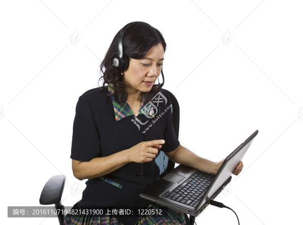 有信心的客戶支持代理