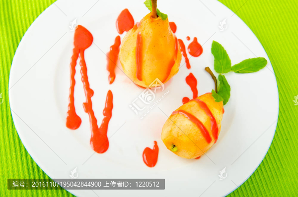 甜梨作為一種甜點