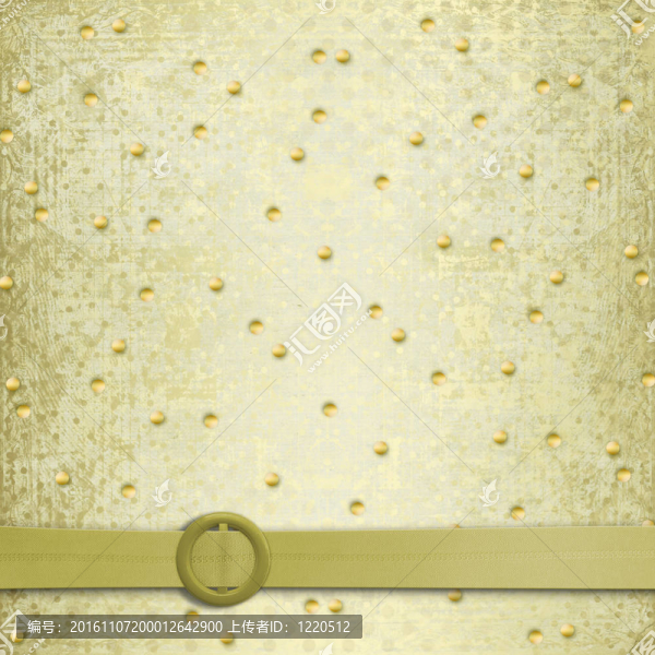 在剪貼簿風(fēng)格的黃金飾品摘要古代背景