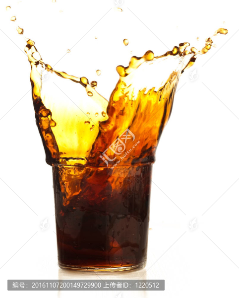 飲料濺