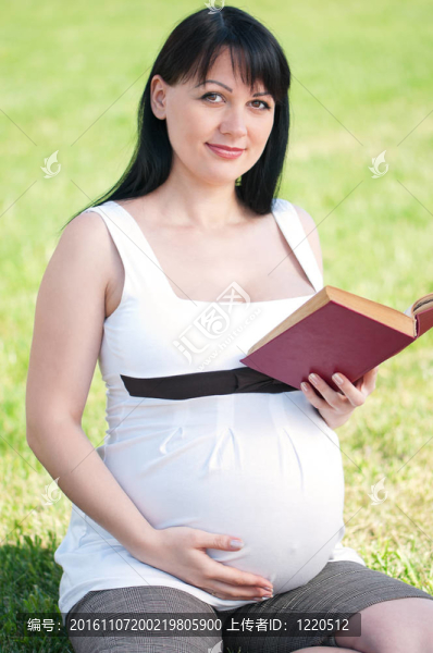 懷孕的女人
