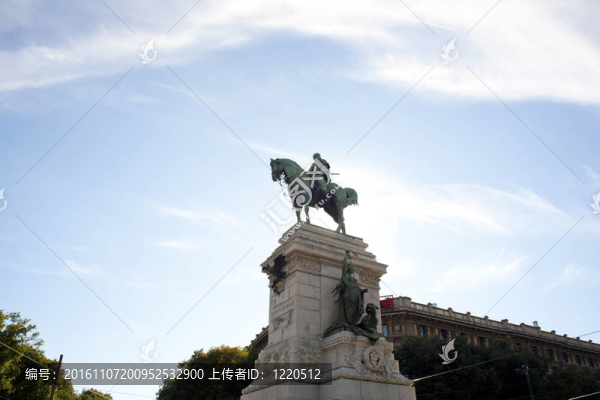 Garibaldi紀(jì)念碑在米蘭