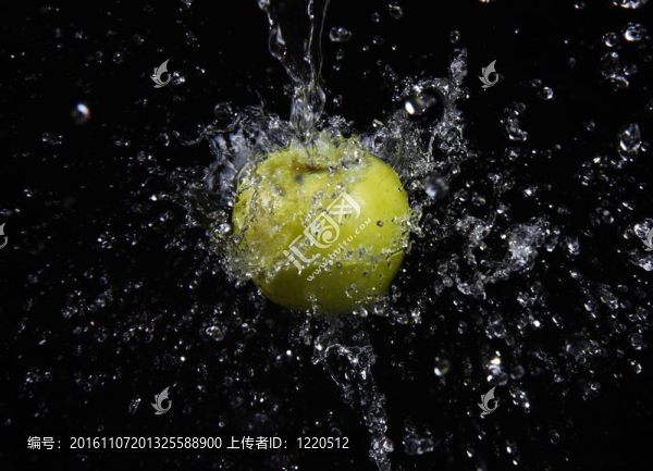 淡水飛濺與青蘋果分離