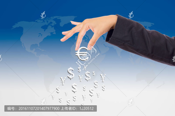 手拿大歐元簽