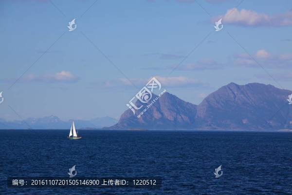 挪威的海岸