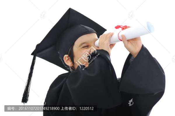 畢業(yè)文憑小學生；成功小學
