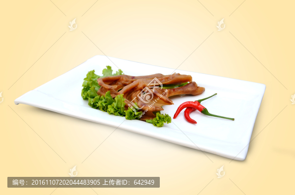 鹵味鴨爪