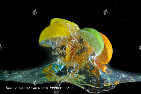 水果飛濺