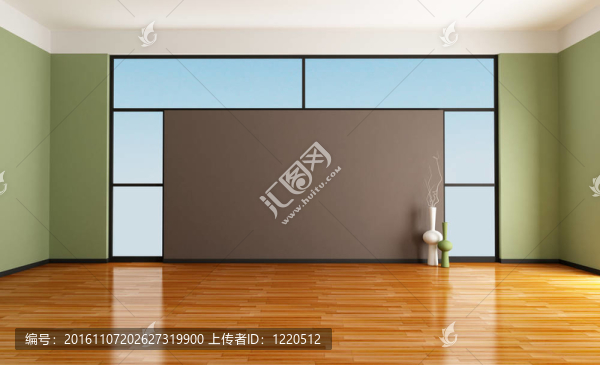 空蕩蕩的房間