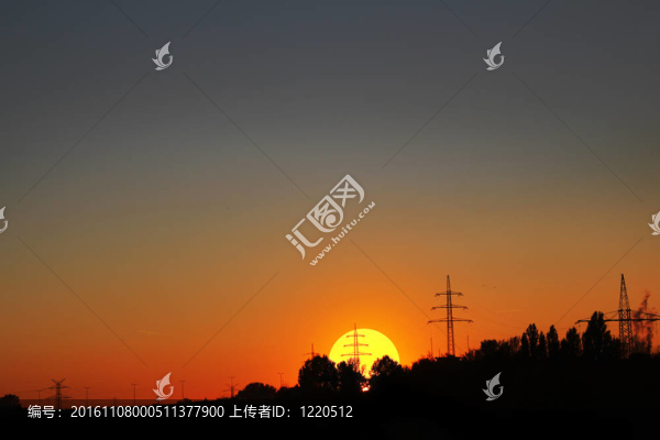 日落