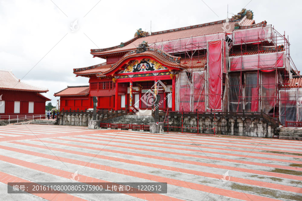 日本沖繩首里城