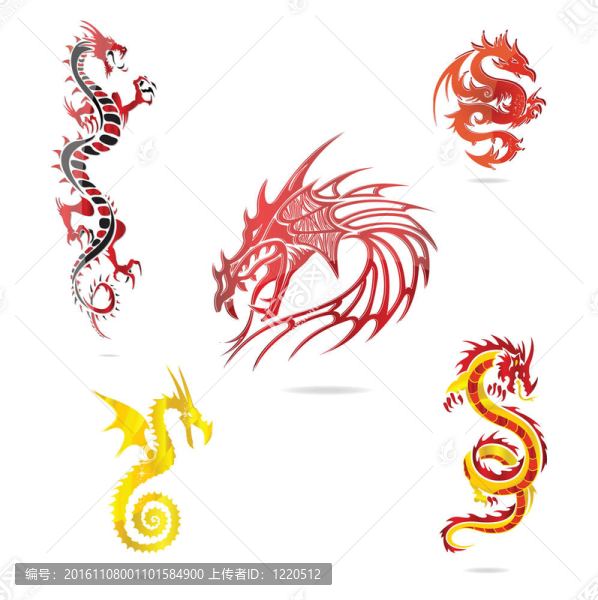 亞洲色龍標志設置隔離