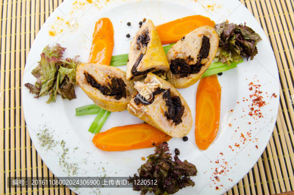 肉蔬菜卷