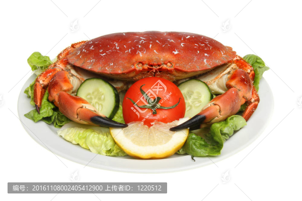 煮蟹沙拉