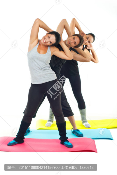 運動人團隊做健身運動