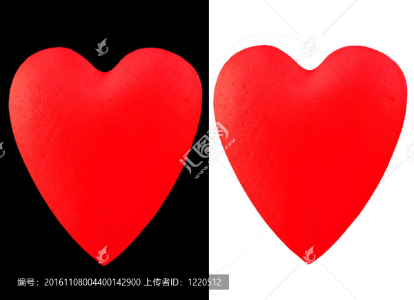 心黑白