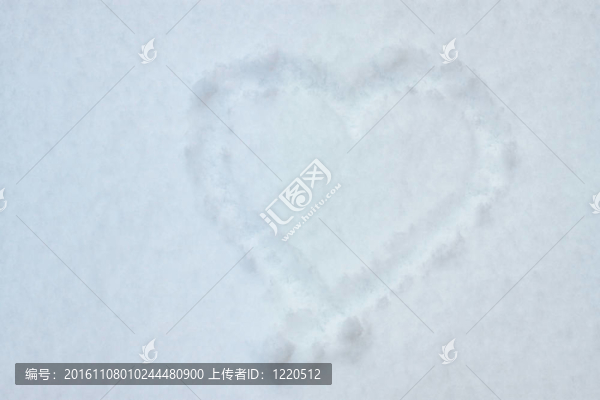 雪中的愛(ài)的跡象