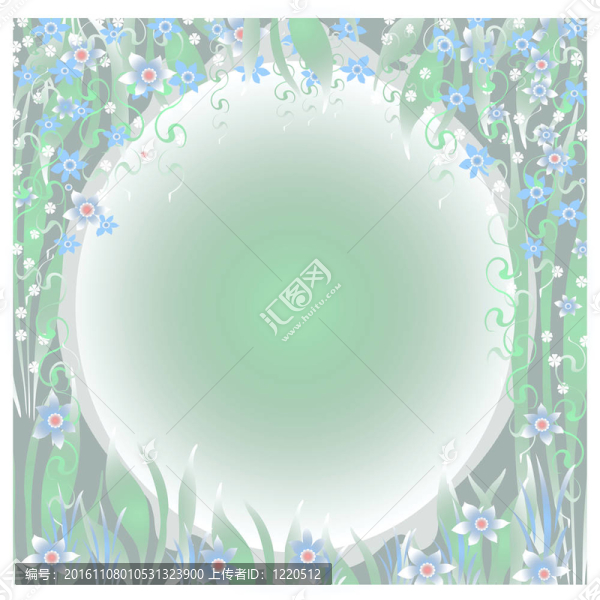 夢幻花園的插圖