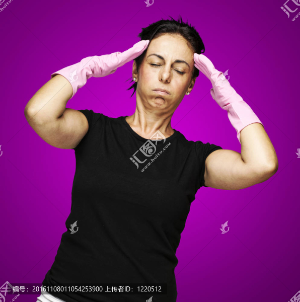 累了的女人